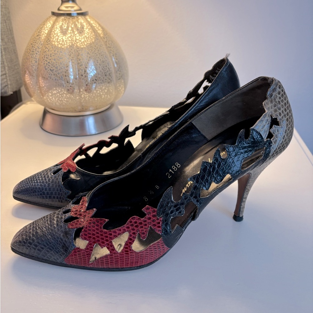 Elegant Multicolor Women's Heels
